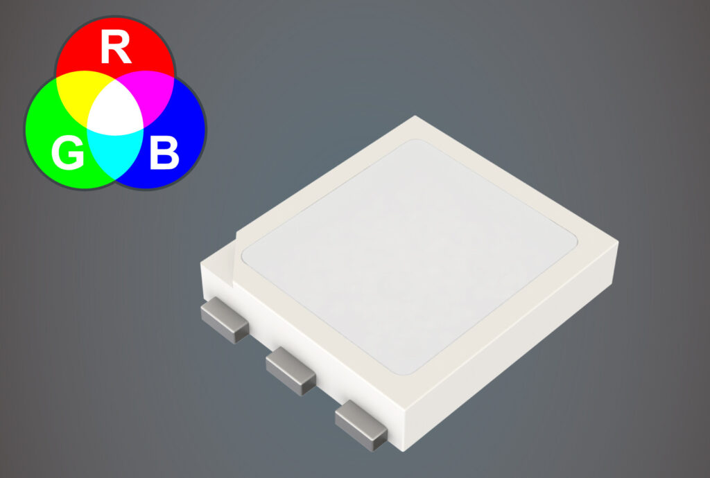 Nuovo chip LED RGB per interni di autoveicoli