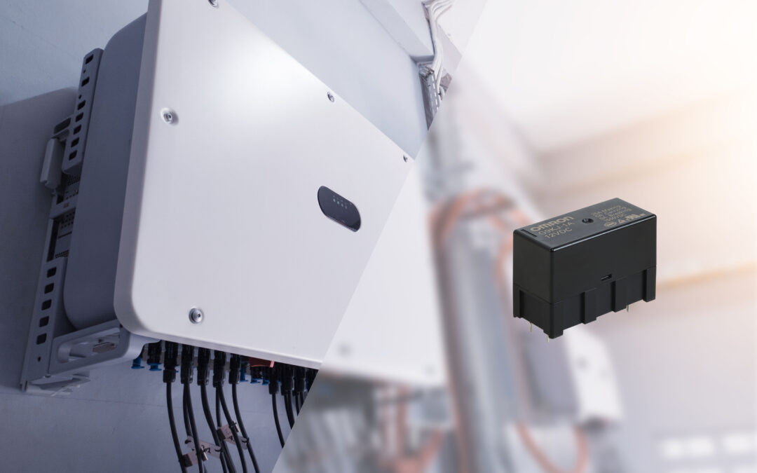 OMRON: relè miniaturizzati da 1500V e BOM ridotta per ESS e EV